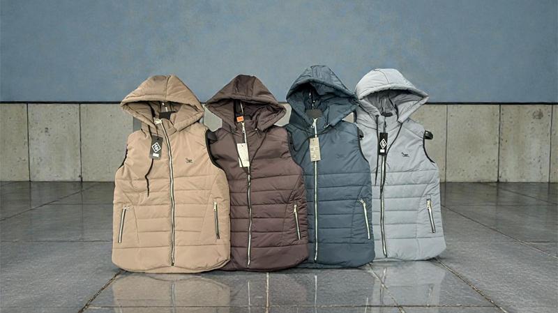 Жилетка Phi Hung (42-50) P328 beige (деми)