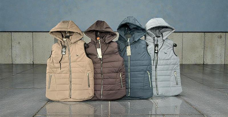 Жилетка Phi Hung (42-50) P329 brown (деми)