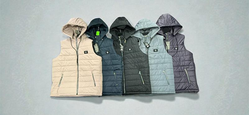 Жилетка Phi Hung (42-50) P337 beige (деми)