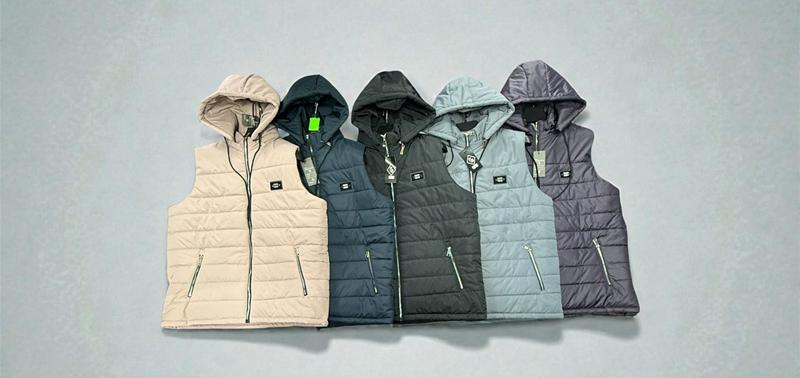 Жилетка Phi Hung (42-50) P339 black (деми)