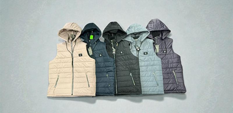 Жилетка Phi Hung (42-50) P340 l.grey (деми)