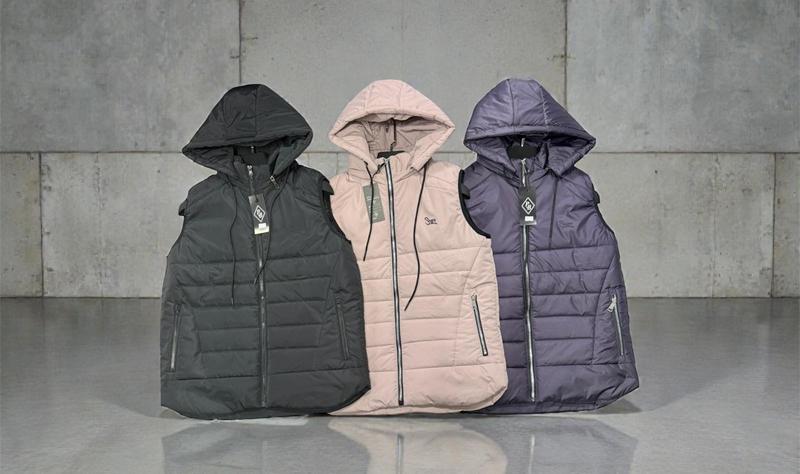 Жилетка Phi Hung (42-50) P342 black (деми)