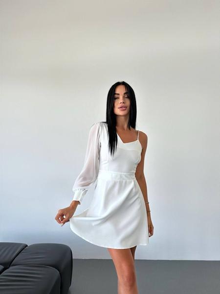 Платье Adam&Eva (42-46) 228 white (деми)