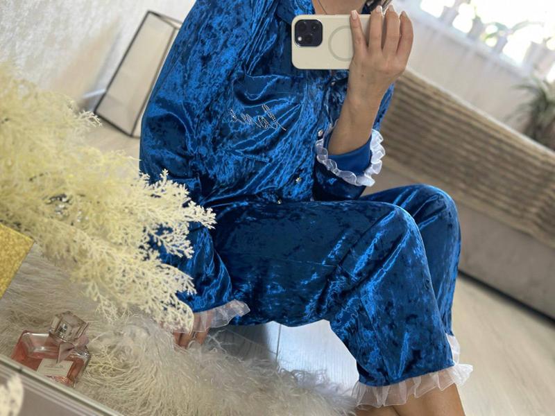 Пижама Adam&Eva (42-52) 272 blue (деми)