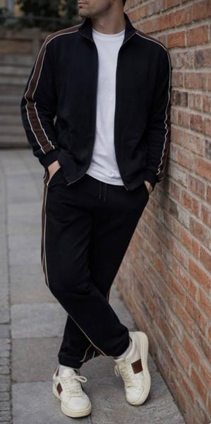 Костюм спорт Seven Zikina (46-56) 952 black-brown (деми)