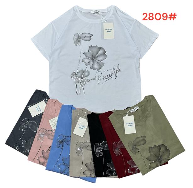 Футболка Katty (50-54) 2809 mix (лето)