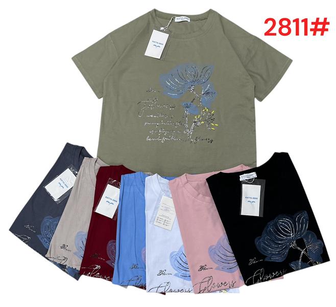 Футболка Katty (50-54) 2811 mix (лето)