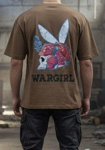 Футболка Madoka (M-3XL) 1302 brown (лето)