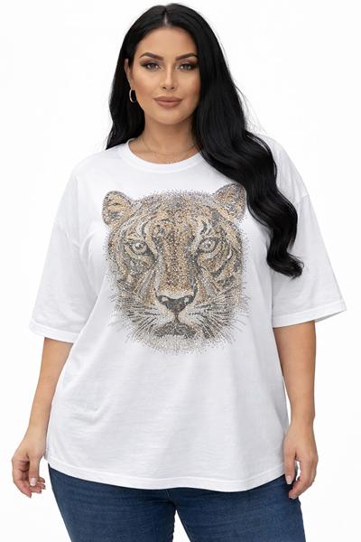 Футболка Elena&Vika (46-48) 25101 white (лето)