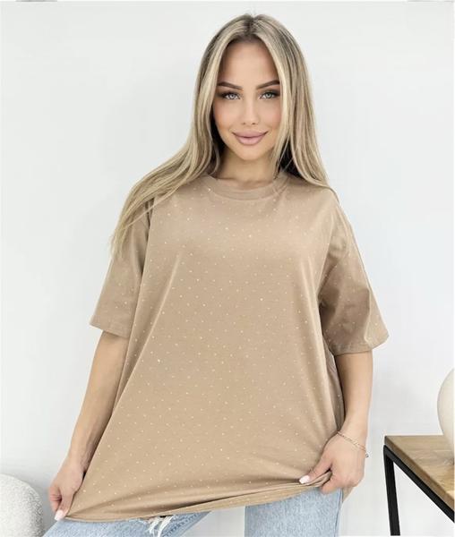 Футболка Elena&Vika (52-56) 26001 beige (лето)