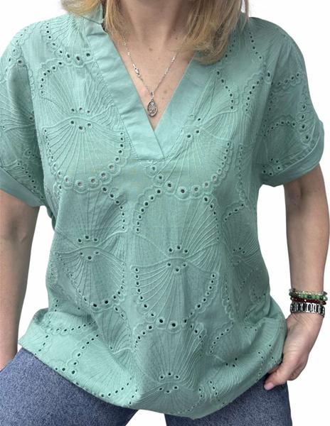 Футболка Elena&Vika (48-54) 26004 mint (лето)