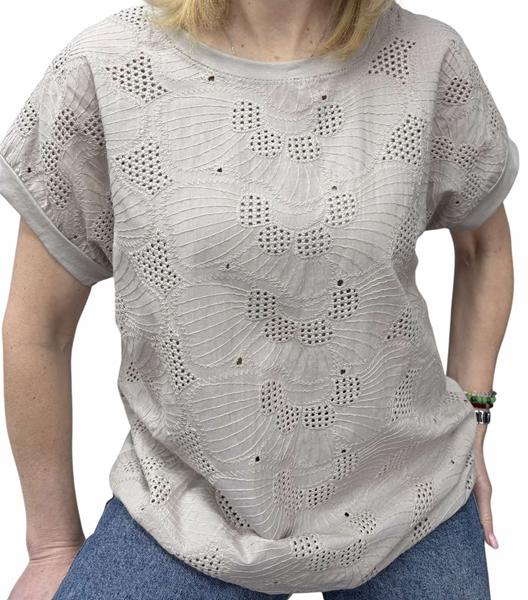 Футболка Elena&Vika (48-54) 26005 grey (лето)