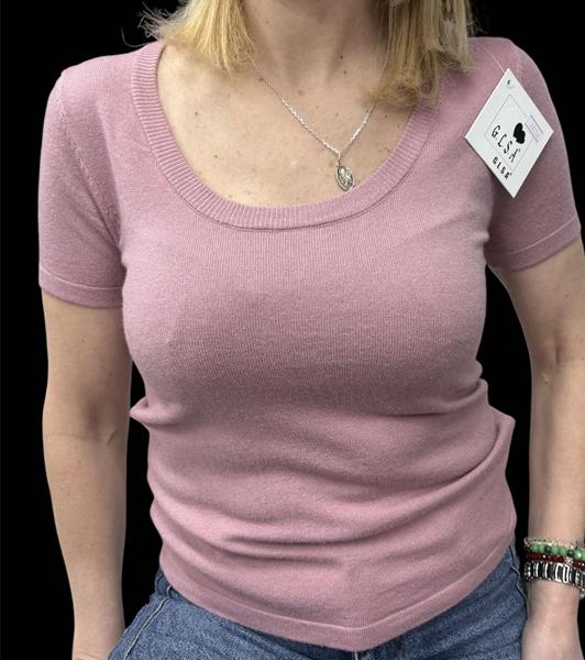 Футболка Elena&Vika (42-46) 26114 powder (лето)