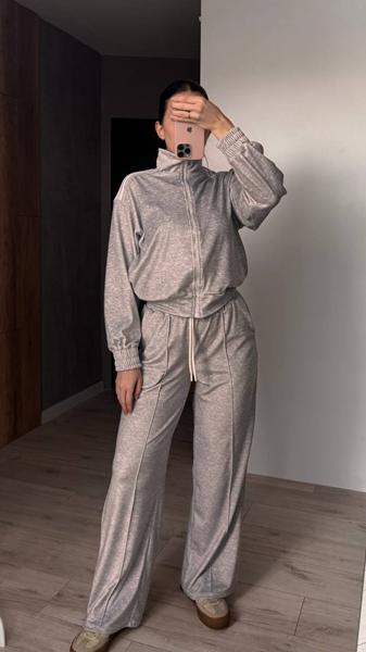 Костюм спорт Femzone (42-52) 1174 beige (деми)