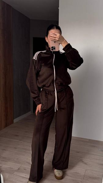 Костюм спорт Femzone (42-52) 1174 brown (деми)