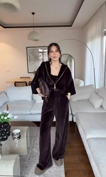 Костюм спорт Femzone (42-58) 1176 brown (деми)