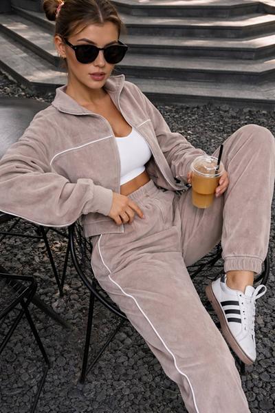 Костюм спорт Femzone (42-52) 1179 beige (деми)