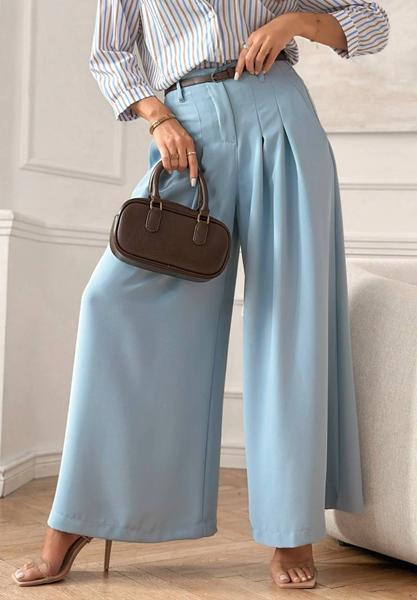 Штаны Femzone (42-52) 1181 l.blue (деми)