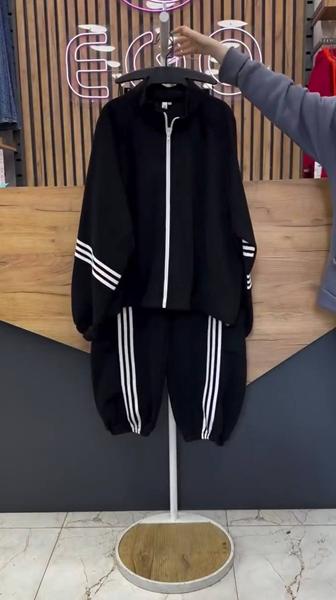 Костюм спорт Femzone (42-58) 1182 black (деми)