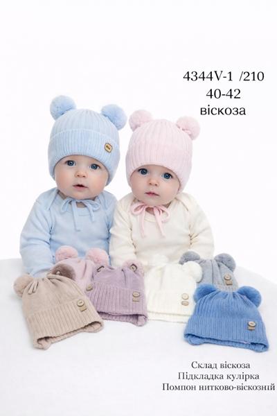 Шапка DGMD (40-42) 4344V-1-210 mix (деми)