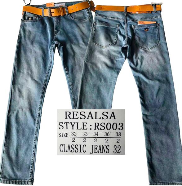 Джинсы Resalsa (32-38) RS003 blue (деми)