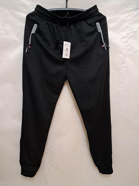 Штаны спорт Giang (XL-5XL) 0101 black (деми)