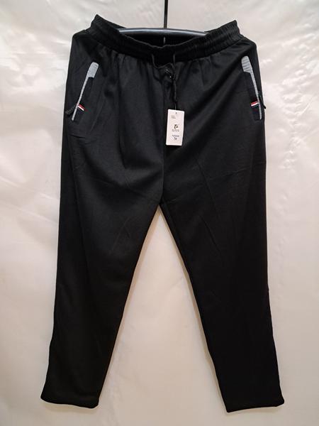 Штаны спорт Giang (70-78) 0102 black (деми)