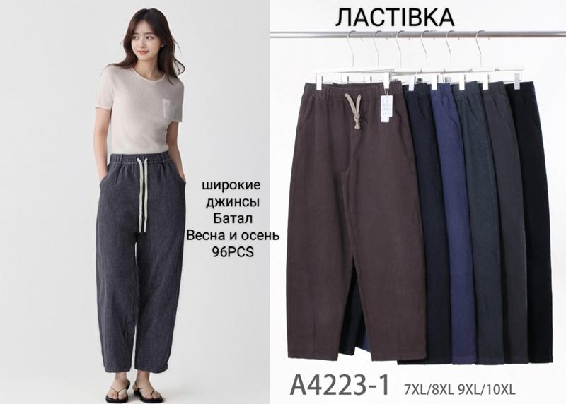 Штаны Giang (7XL-10XL) 4223-1 mix (деми)
