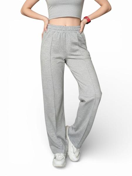 Штаны спорт Sport style (XL-4XL) 10048 grey (деми)