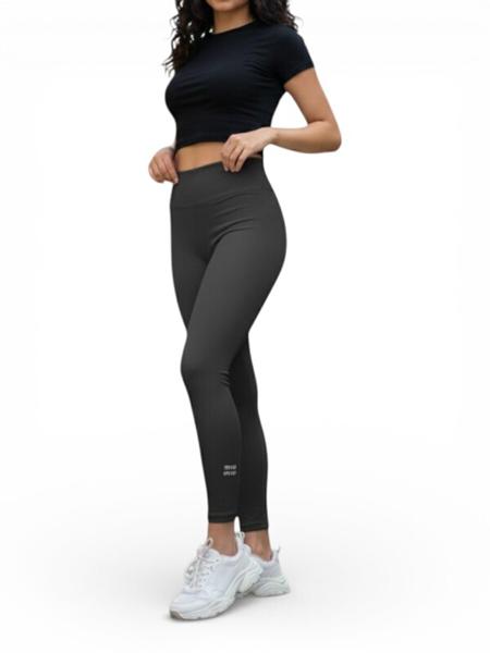 Лосины Sport style (XL-4XL) 50225-1 black  (деми)