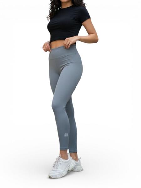 Лосины Sport style (XL-4XL) 50225-1 l.grey (деми)