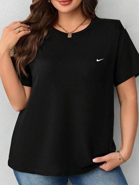 Футболка Sport style (S-XL) 9-1-3 black (лето)