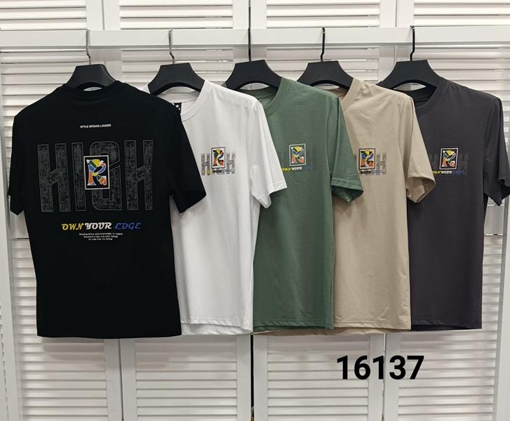 Футболка MMC clothes (48-54) 16137 white (лето)