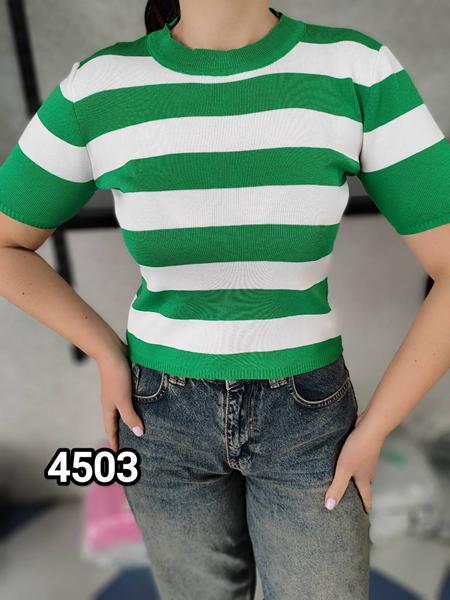 Топ MMC clothes (42-46) 4503 green (лето)