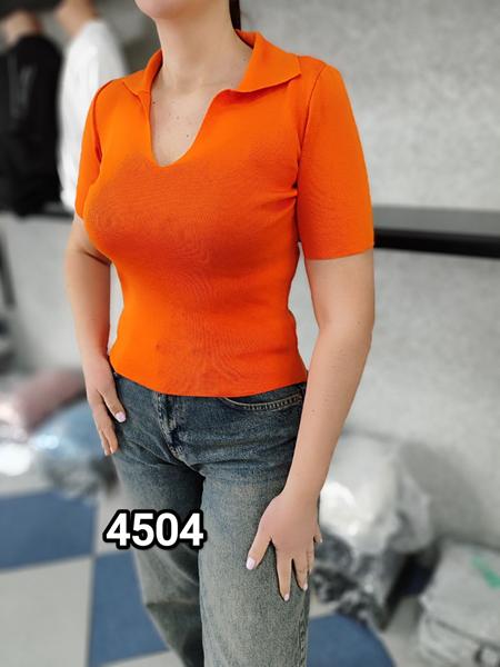 Футболка MMC clothes (42-46) 4504 orange (лето)
