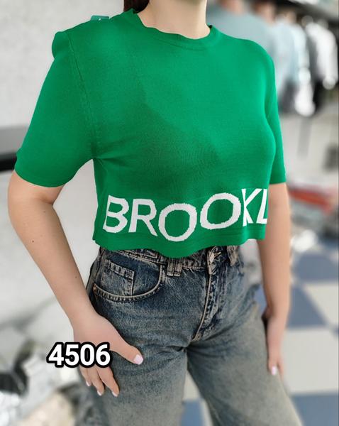 Топ MMC clothes (42-46) 4506 green (лето)