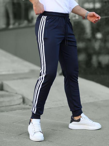 Штаны спорт Hous Of Timur (S-2XL) HT1344 navy (деми)