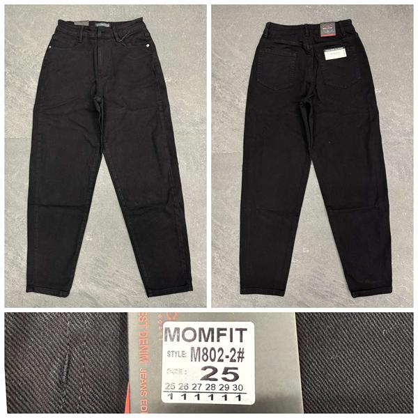 Джинсы Lili (25-30) M802-2 black (деми)