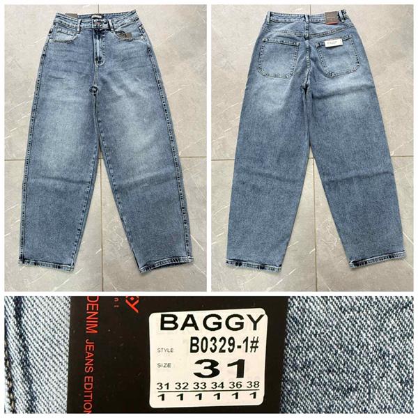 Джинсы Lili (31-38) B0329-1 blue (деми)