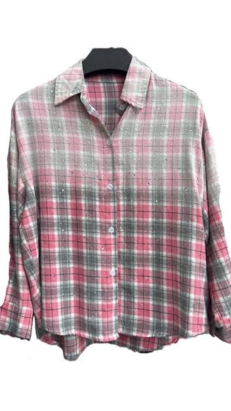 Рубашка Major (120-170) CC16 pink (деми)