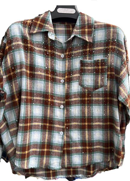 Рубашка Major (120-170) CC15 brown (деми)