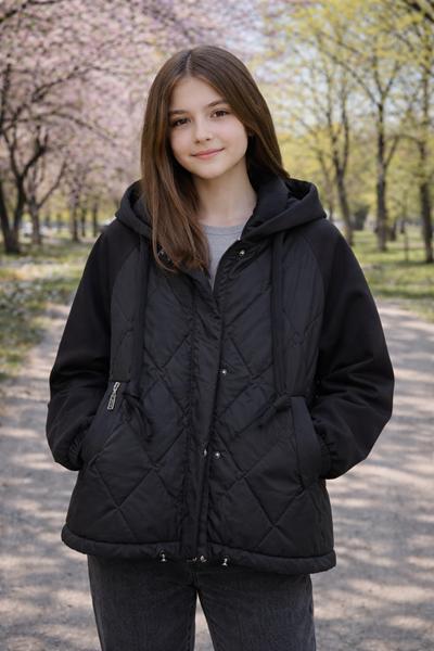 Куртка Major (140-164) AM8822 black (деми)