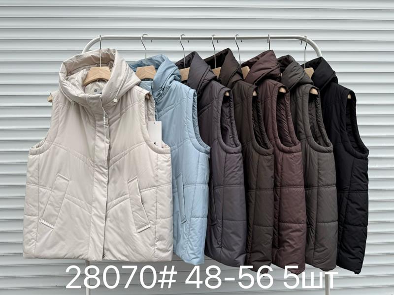Жилетка DGMD (48-56) 28070 beige (деми)