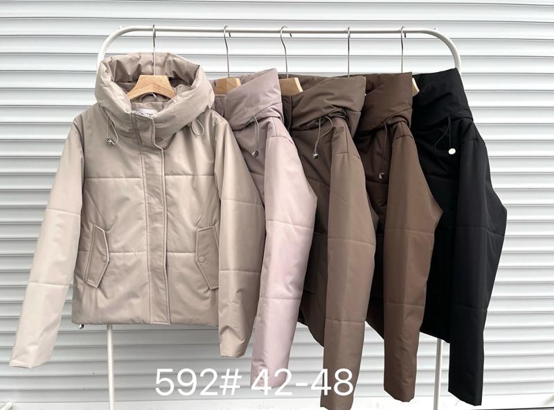 Куртка DGMD (42-48) 592 brown (деми)