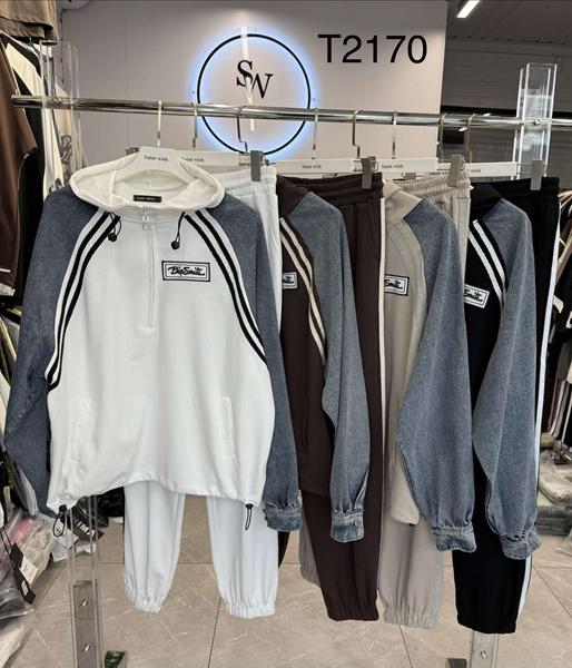 Костюм спорт DGMD (S-L) T2170 brown (деми)