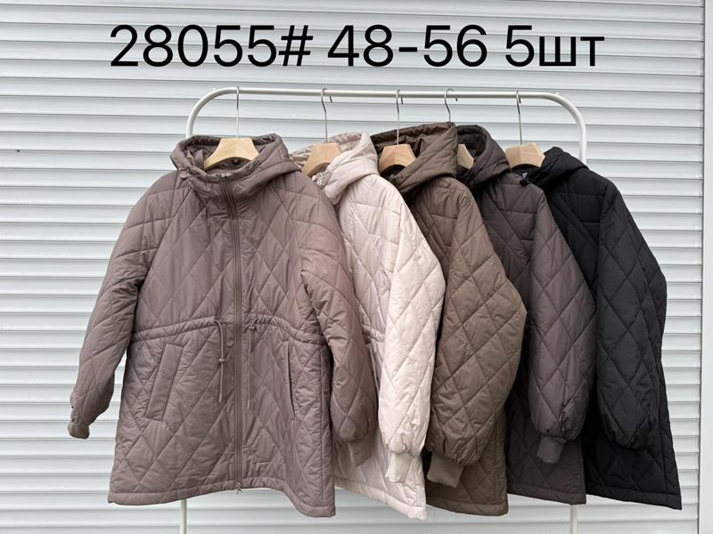Куртка DGMD (48-56) 28055 brown (деми)