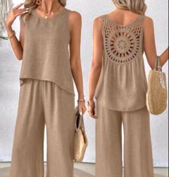 Костюм Sun&Sea (M-XL) SS08 beige (лето)