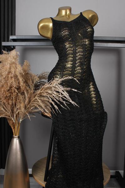 Туника Sun&Sea (one size) X87 black (лето)