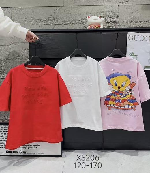 Футболка SunnyTot (120-170) XS206 red (лето)