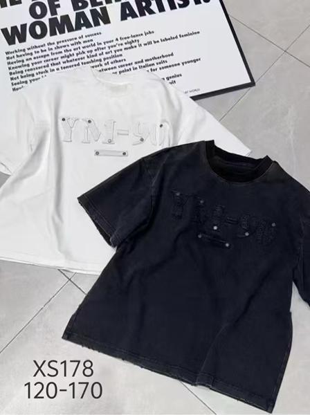 Футболка SunnyTot (120-170) XS178 black (лето)